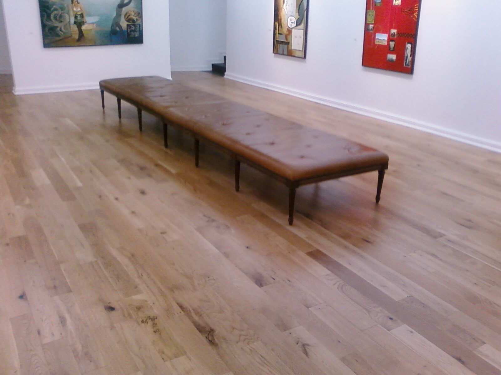 Everard Read Gallery wood flooring installation